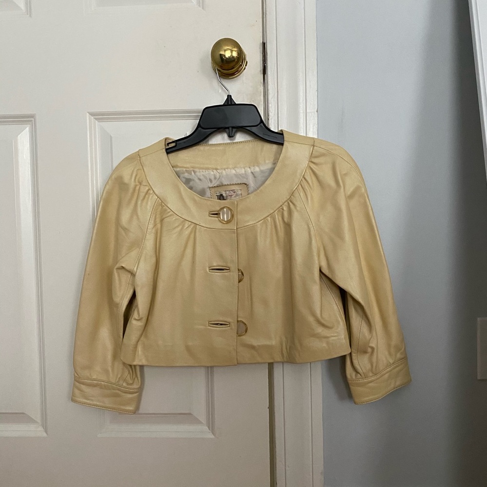 Leather jacket